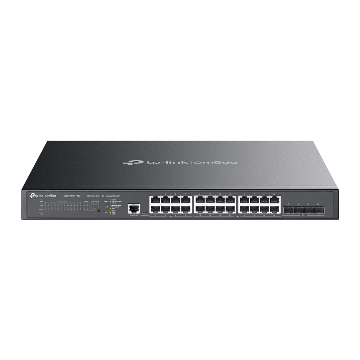 TP-Link Omada SG3428XPP-M2 | Managed network switch | 24-port 2.5G PoE