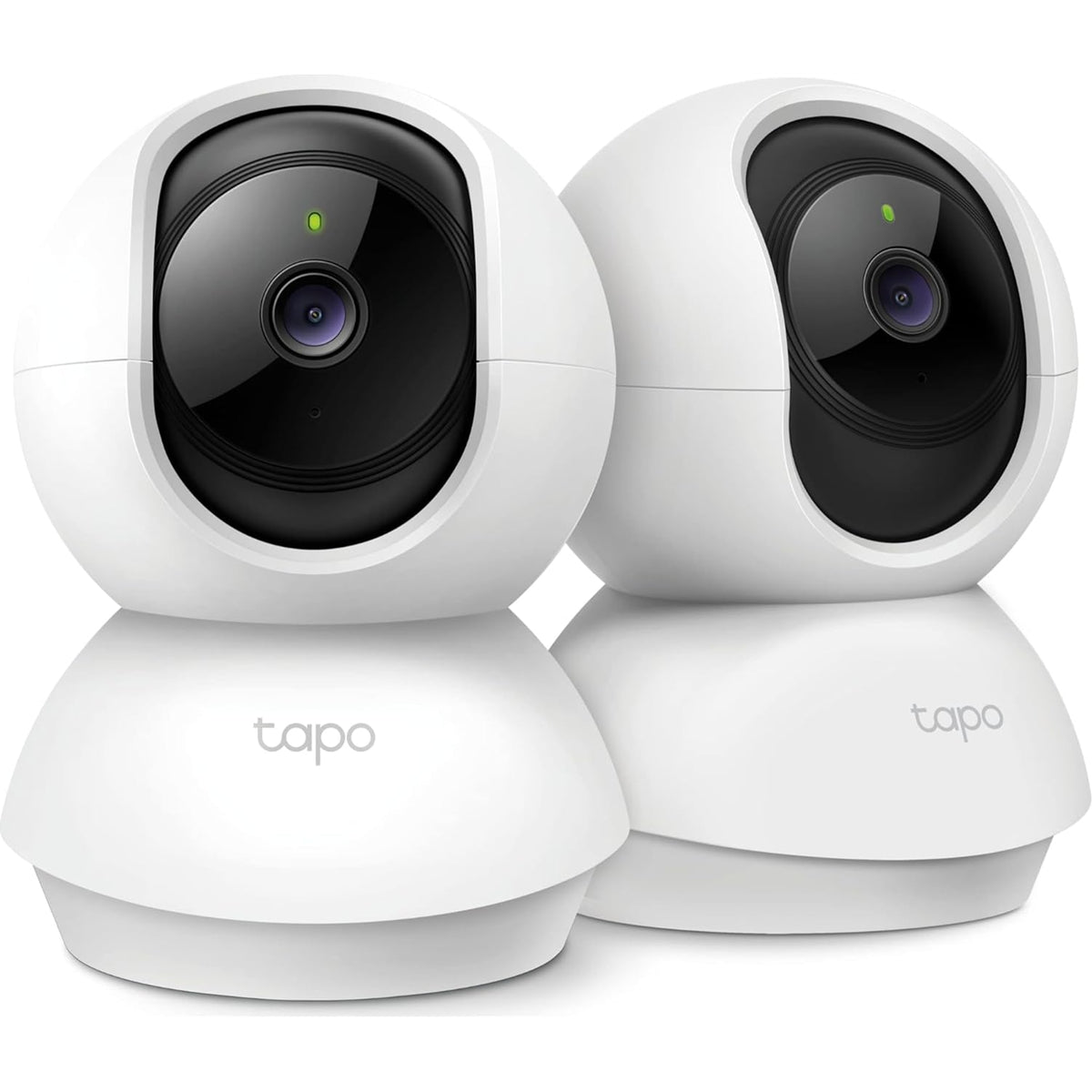 TP-Link Tapo C210P2 | Wi-Fi security cameras | 2K 3MP pan and tilt | 2-pack