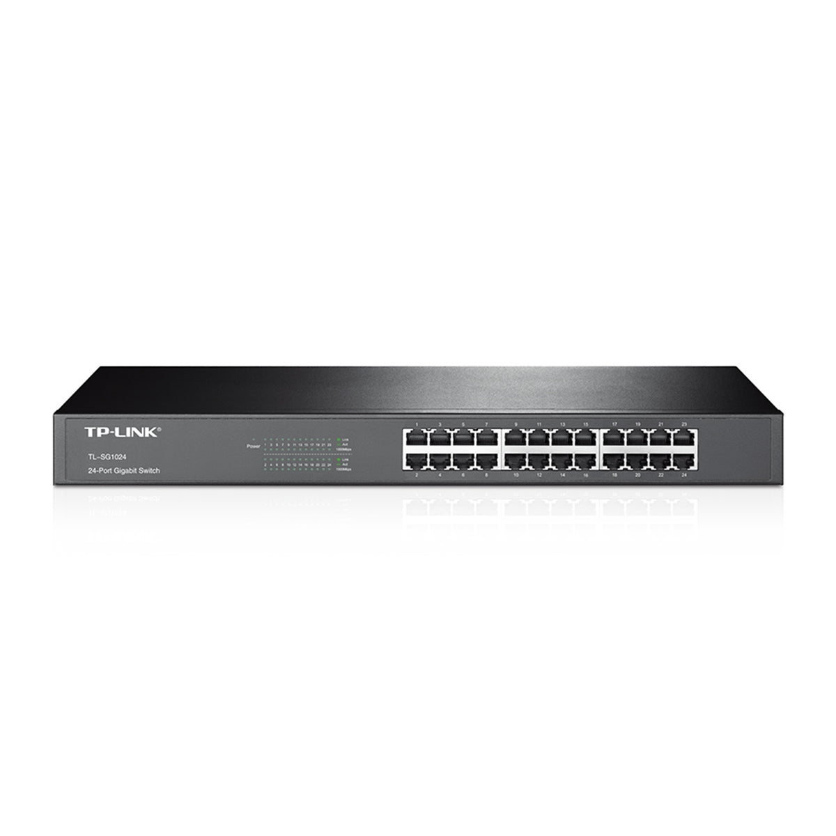 TP-Link TL-SG1024 | 24-port Gigabit switch | 19-inch rackmount | 24 ports