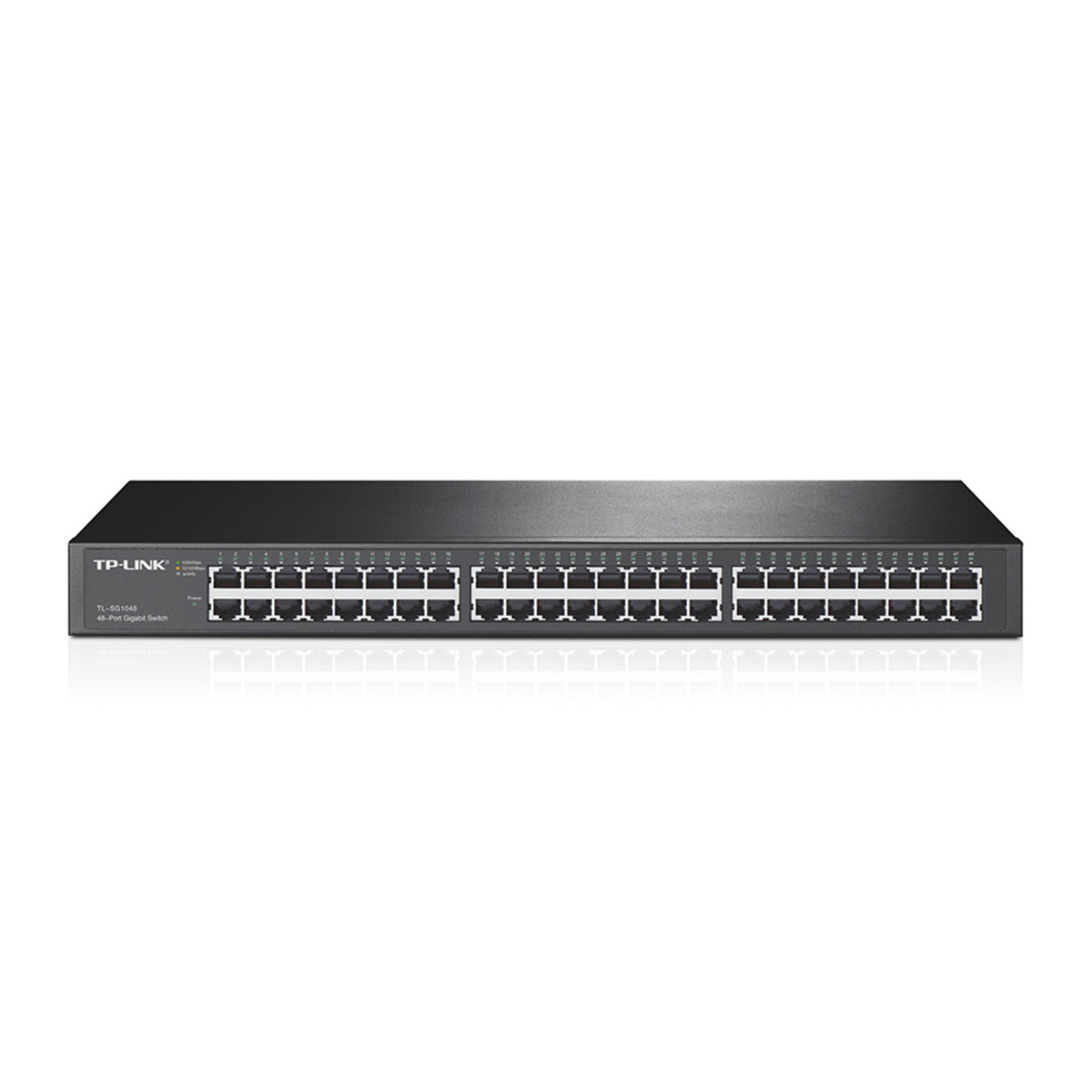 TP-Link TL-SG1048 | 48-port Gigabit network switch | Rackmount | 10/100/1000Mbps
