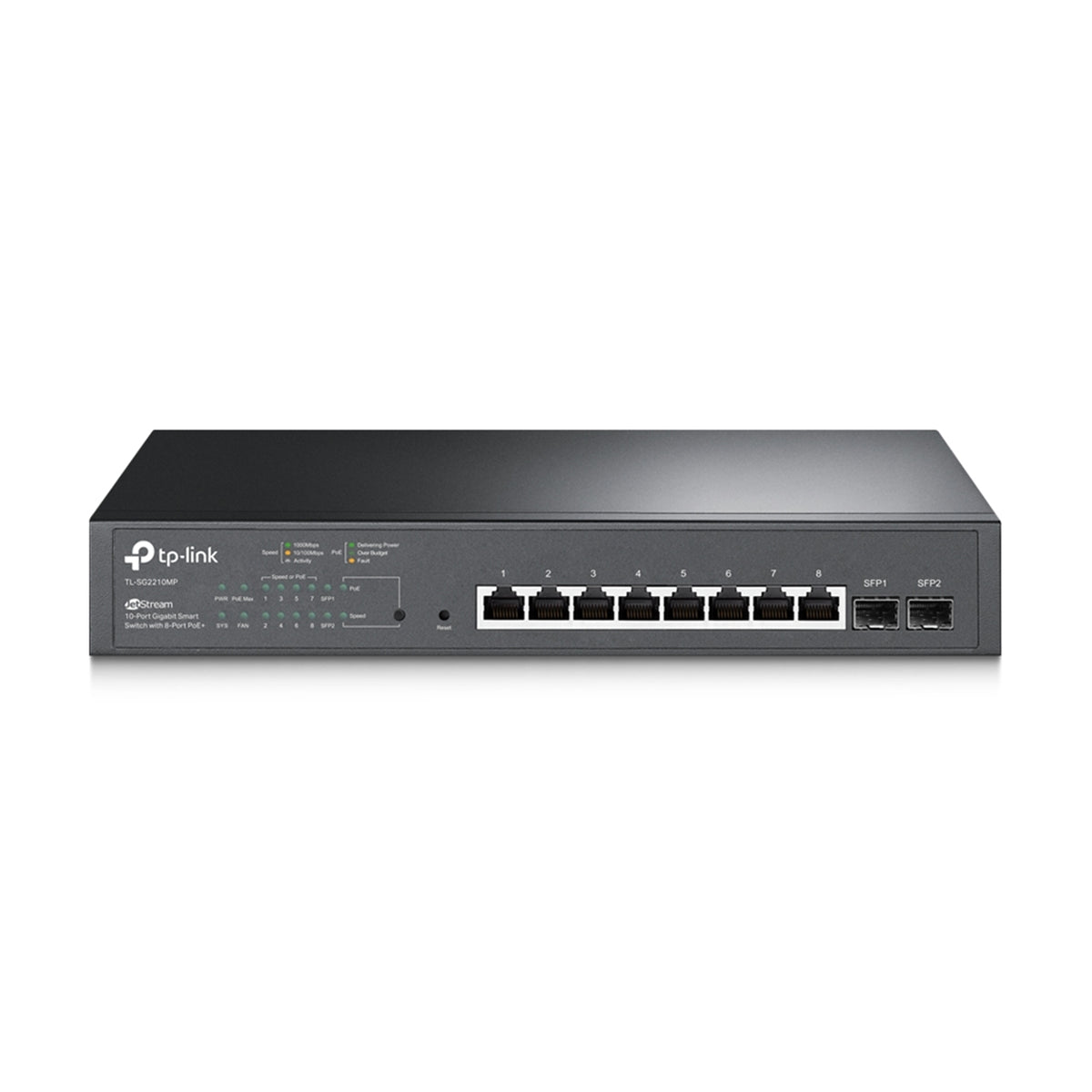 TP-Link JetStream TL-SG2210MP | Gigabit PoE+ smart switch | 150 W