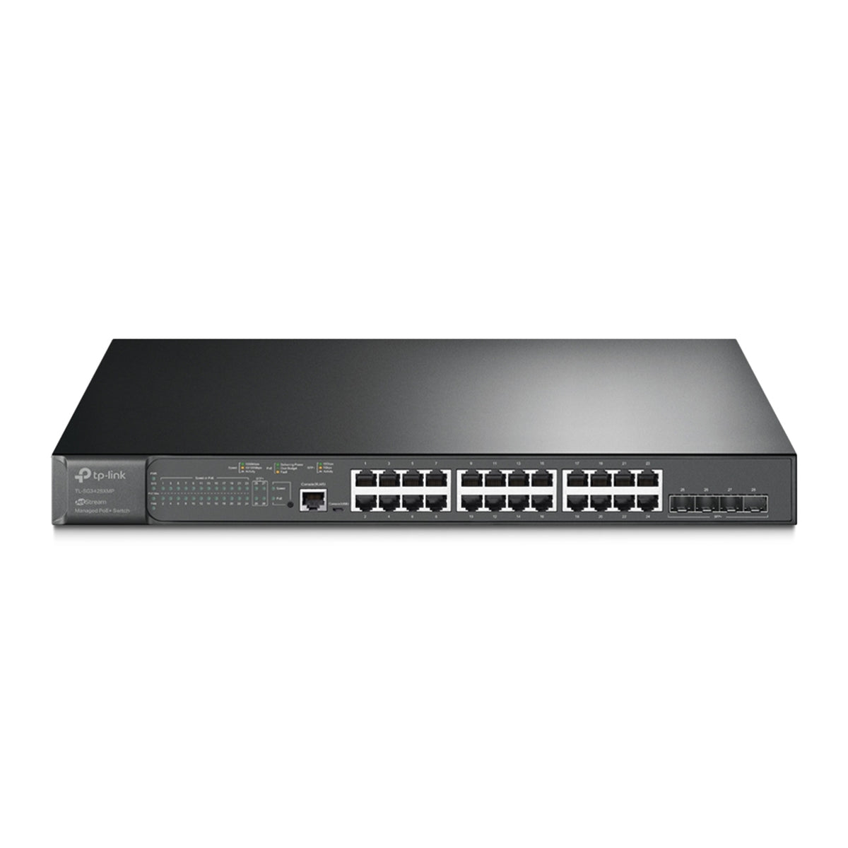 TP-Link JetStream TL-SG3428XMP | Managed network switch | 24-port Gigabit PoE+