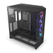 NZXT H9 Flow RGB | Mid Tower PC Case | Tempered Glass | E-ATX | Black