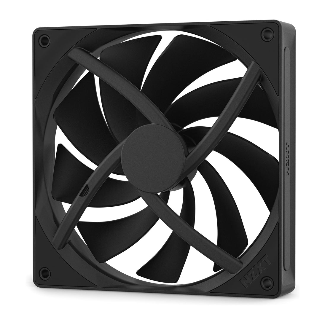 NZXT F140Q Quiet Airflow | 140mm PWM Case Fan | 500-1,500 RPM | Black