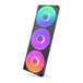 NZXT F420 RGB Core | Single-frame 420mm case fan | 3 x 140mm RGB | Black