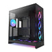 NZXT H9 Flow RGB+ | Mid tower PC case | ATX and E-ATX | Black
