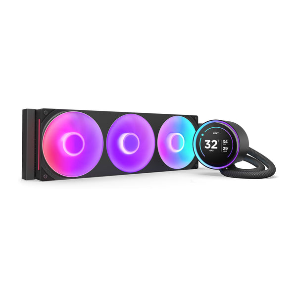NZXT Kraken Elite 360 RGB | Liquid CPU cooler | 360 mm radiator | Black