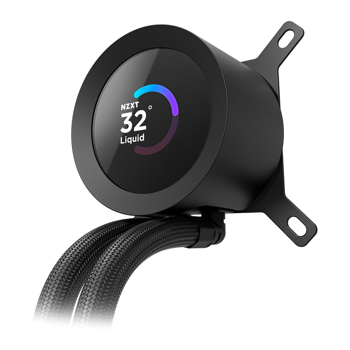 NZXT Kraken Plus 240 RGB | Liquid CPU cooler | 240mm with LCD | Black