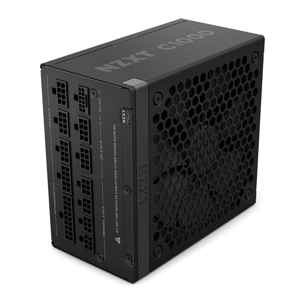NZXT C1000 Gold | 1000W ATX 3.1 PSU | 80 PLUS Gold | Fully modular | Black