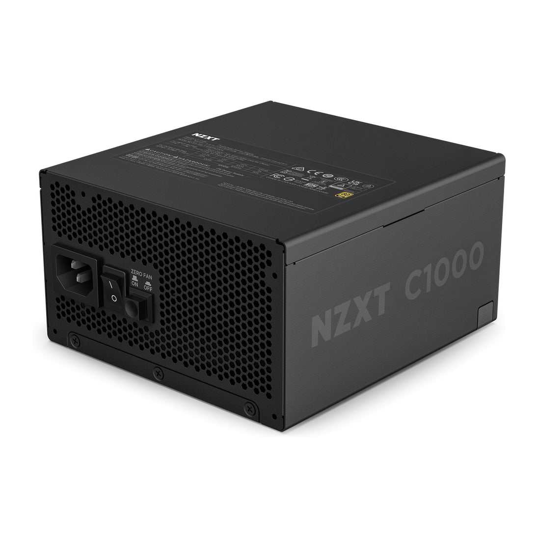 NZXT C1000 Gold | 1000W ATX 3.1 PSU | 80 PLUS Gold | Fully modular | Black