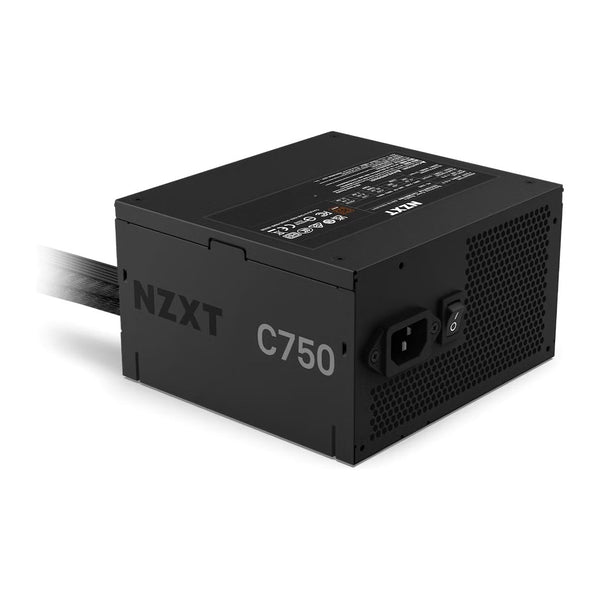 NZXT C750 Bronze | 750W ATX power supply | 80 PLUS Bronze | Non-modular | Black