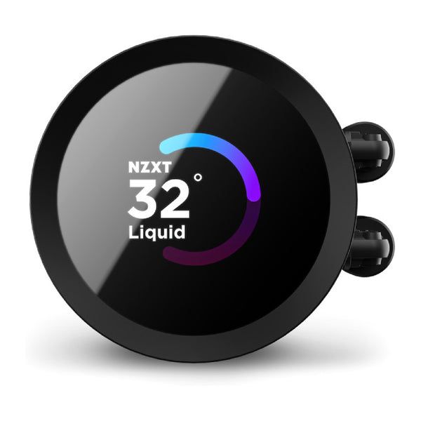 NZXT Kraken 240 RGB | 240mm AIO liquid CPU cooler | 1.54-inch LCD | Black