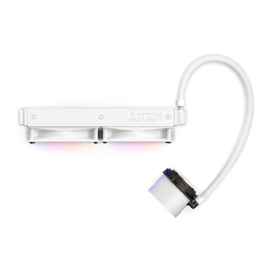 NZXT Kraken 240 RGB | 240mm AIO liquid CPU cooler | 1.54-inch LCD | White