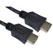 Cables Direct 77HDMI-018 | HDMI cable | High Speed with Ethernet | 1.8 m | Black