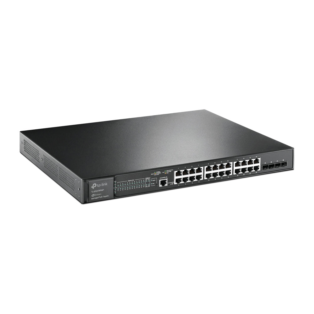 TP-Link JetStream TL-SG3428XMP | Managed network switch | 24-port Gigabit PoE+