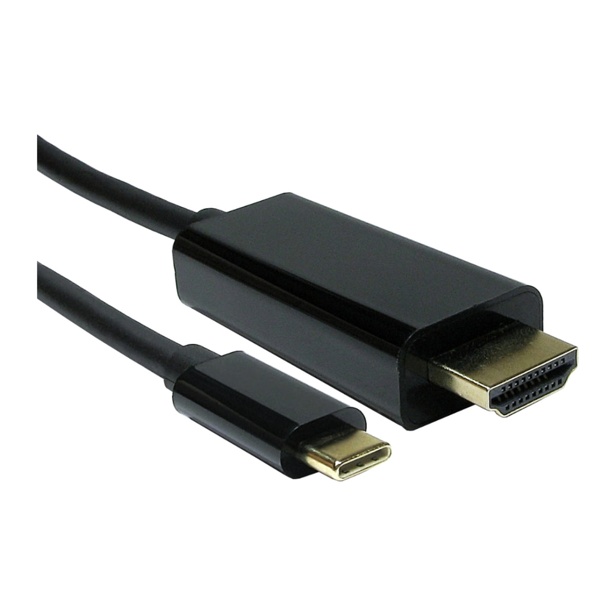 Park House Computers USB3C-HDMI-1M | USB-C to HDMI cable | 4K 60Hz | 1m | Black