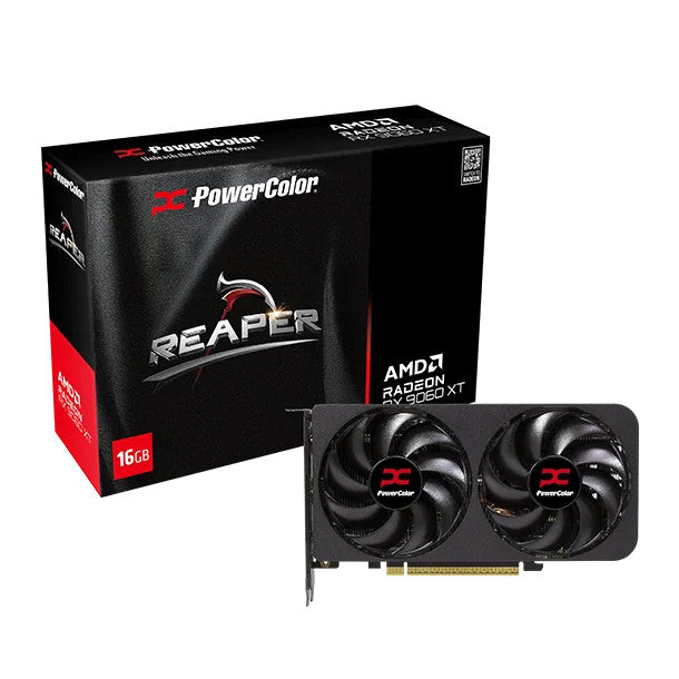 PowerColor Reaper Radeon RX 9060 XT 16GB | Graphics card | GDDR6 | PCIe 5.0