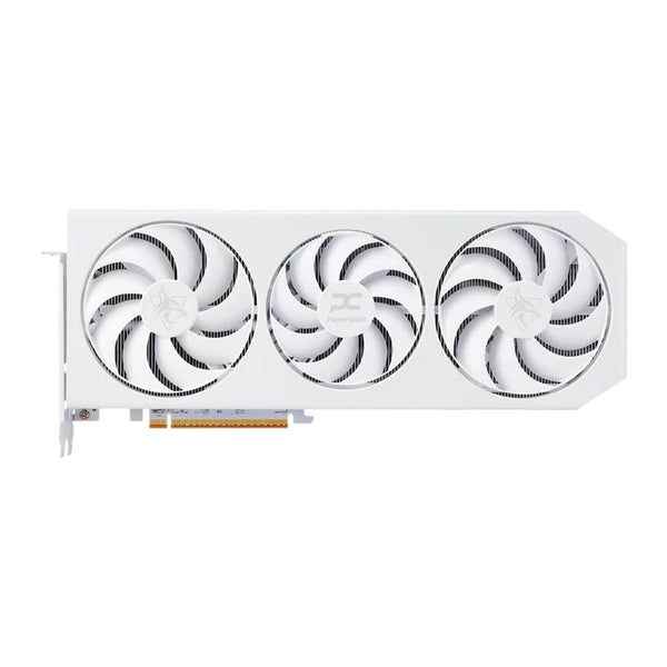 PowerColor Hellhound Spectral White RX 9070 XT OC | Graphics card | 16GB GDDR6