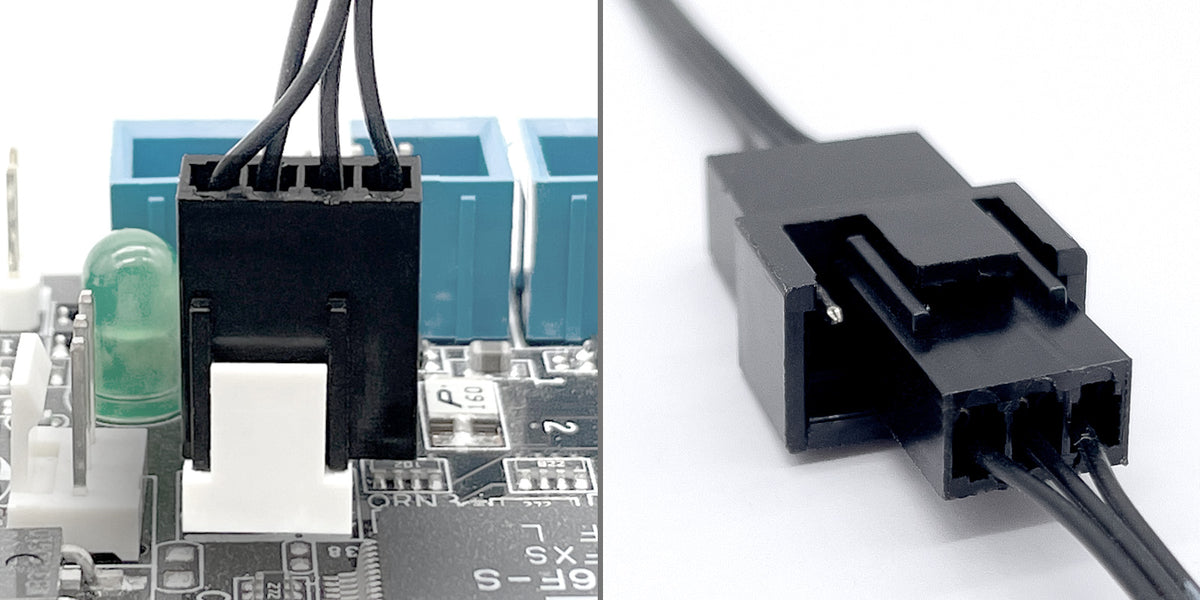 ARCTIC 4-Pin PWM Fan Splitter Cable | 4 x PWM sockets | 700 mm | Black