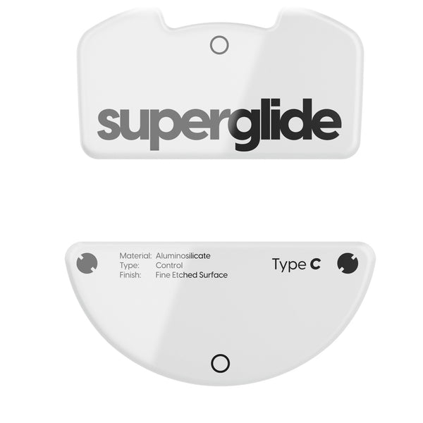 Pulsar Superglide for Razer Viper V3 Pro | Glass mouse feet | Control | White