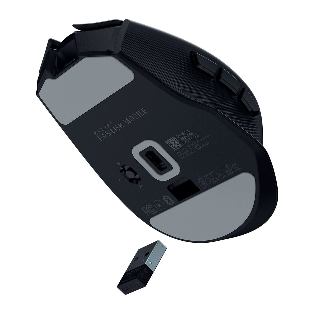 Razer Basilisk Mobile | Wireless gaming mouse | 18,000 DPI | Black
