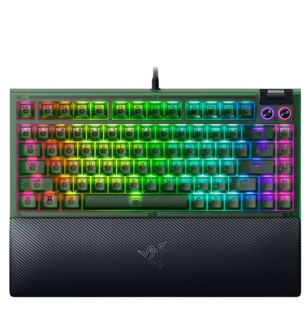Razer BlackWidow V4 75% | Mechanical gaming keyboard | Hot-swappable US layout