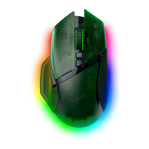 Razer Basilisk V3 Pro 35K | Wireless gaming mouse | 35,000 DPI | Phantom Green