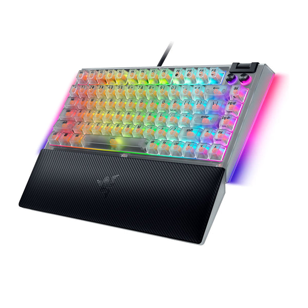 Razer BlackWidow V4 75% | Hot-swappable mechanical keyboard | US | Phantom White