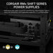 CORSAIR RM1000x SHIFT | 1000W ATX power supply | Fully modular | UK