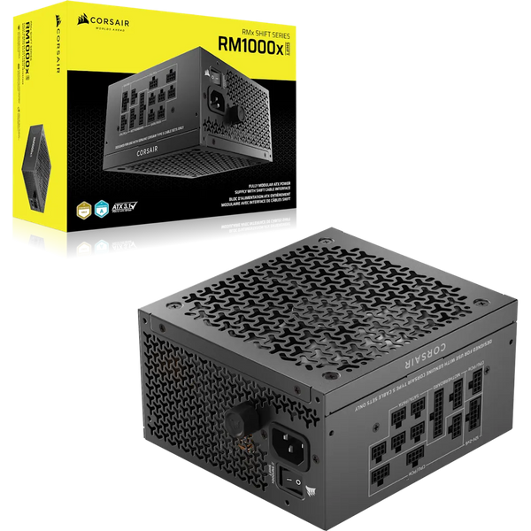 CORSAIR RM1000x SHIFT | 1000W ATX power supply | Fully modular | UK