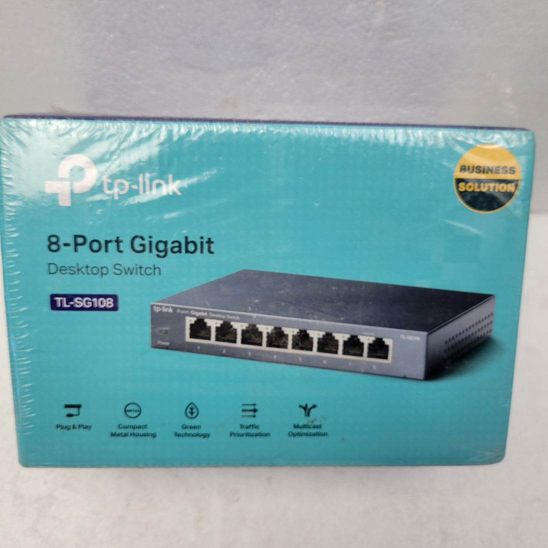 TP-Link TL-SG108 | Gigabit Ethernet switch | 8-port 10/100/1000Mbps