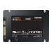 Samsung 870 EVO | 250GB SATA SSD | 2.5-inch | Black