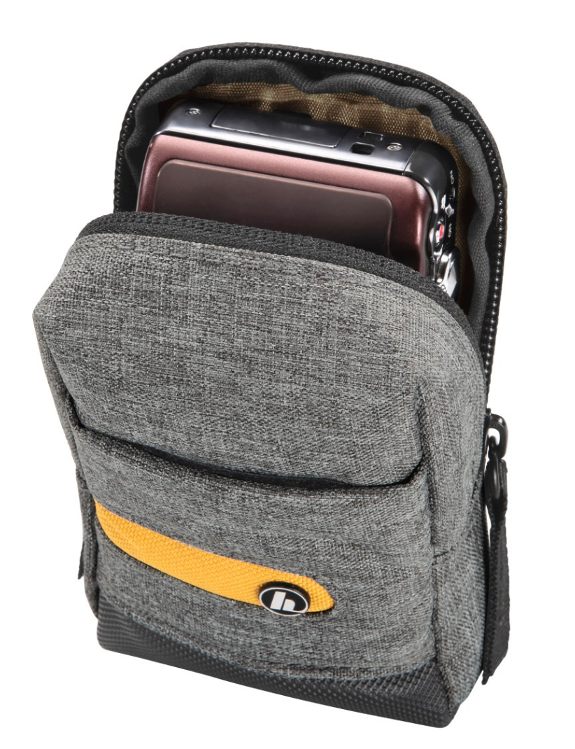 Hama Terra 60H | Camera bag | 6.5 x 3 x 11 cm interior | Grey