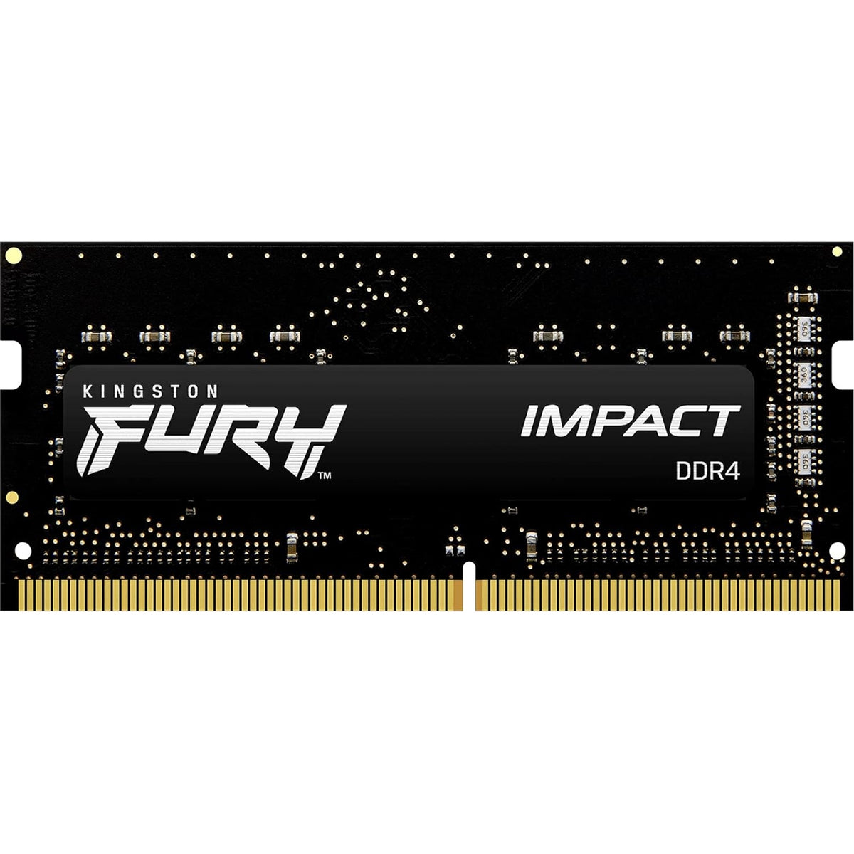 Kingston FURY Impact KF432S20IB/16 | 16GB DDR4 SODIMM | 3200MT/s CL20 | Black