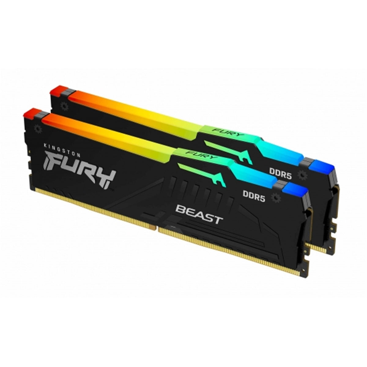 Kingston FURY Beast | DDR5 RAM | 64GB 5200MT/s CL40 | Black RGB