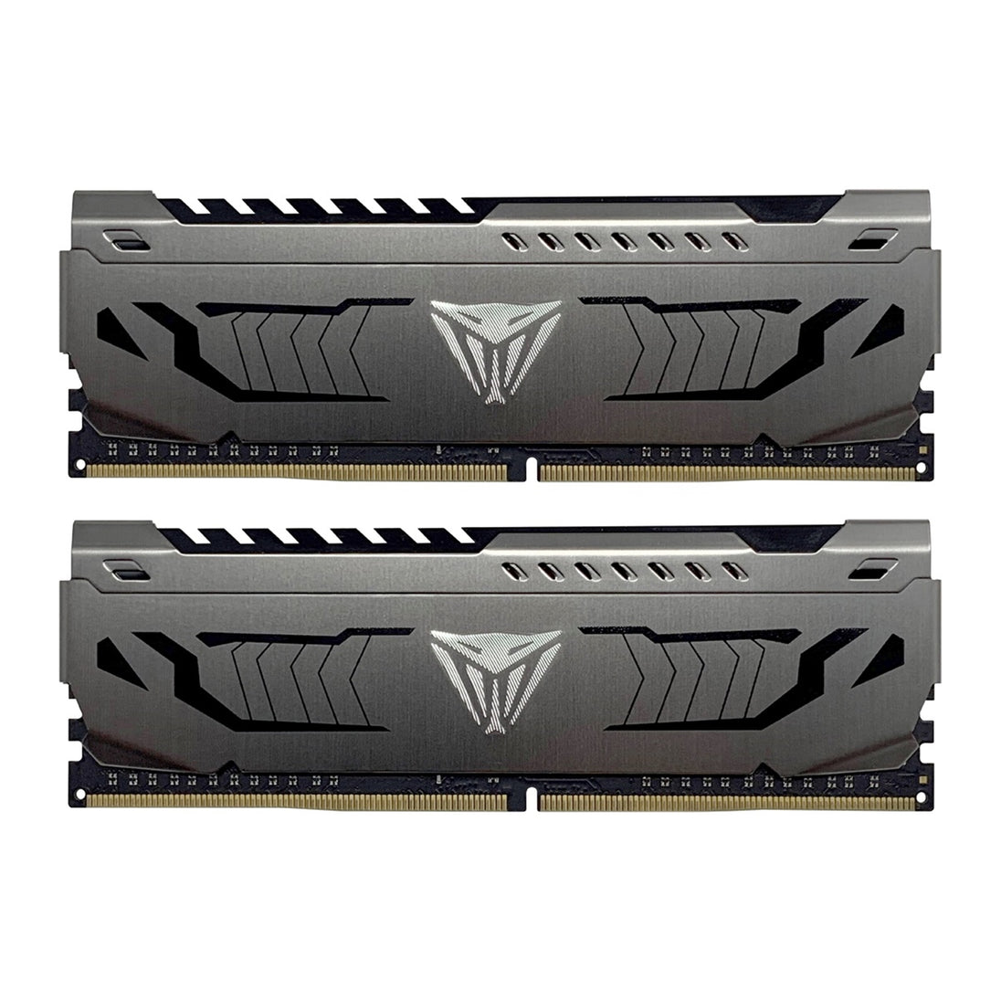 Patriot Viper Steel | 16GB DDR4 RAM kit | 3200MHz CL16 | 2 x 8GB | Gunmetal grey