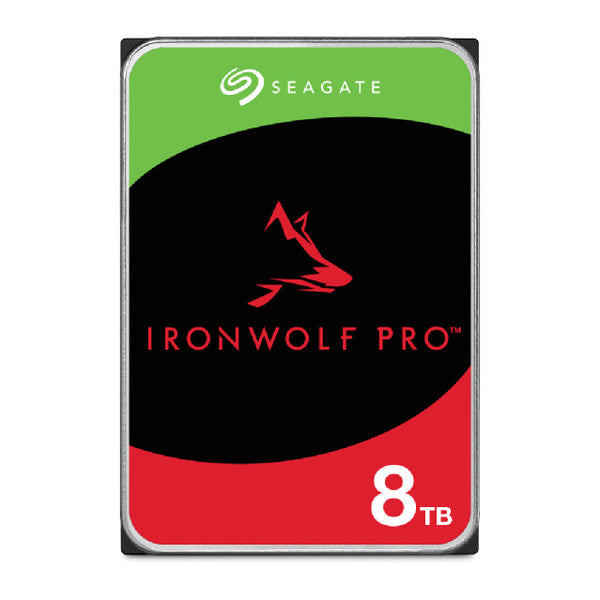Seagate IronWolf Pro ST8000NT001 | NAS hard drive | 8TB SATA 7200RPM | 3.5 in