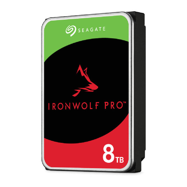 Seagate IronWolf Pro ST8000NT001 | NAS hard drive | 8TB SATA 7200RPM | 3.5 in