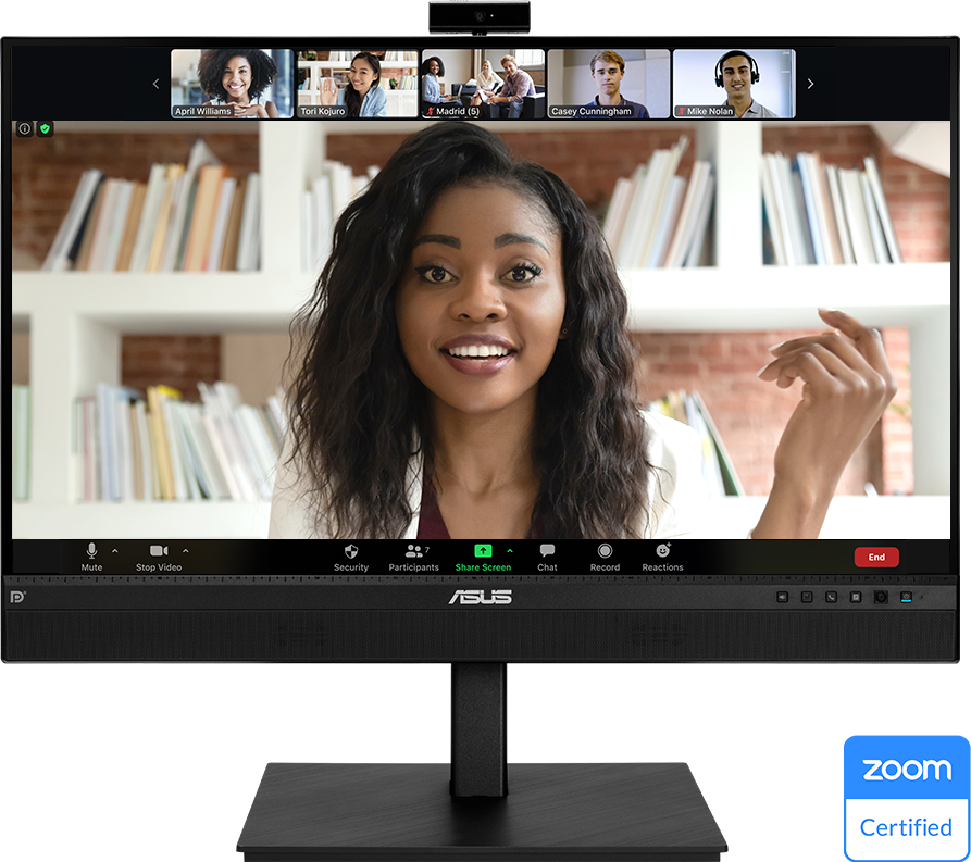 ASUS BE24ECSNK | Video conferencing monitor | 23.8-inch Full HD IPS | Black