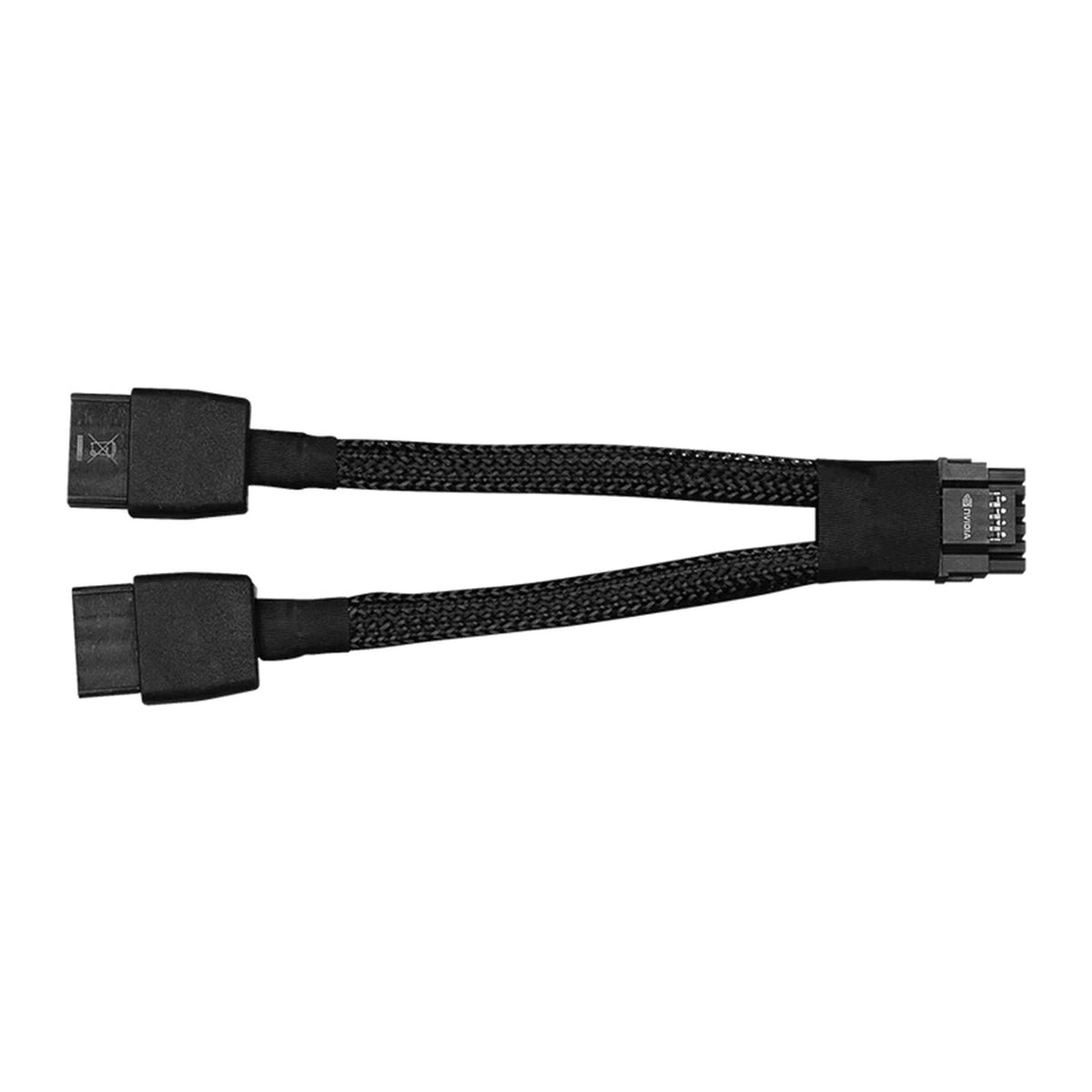 Target 12CF1-1PW128-30R | GPU power cable | 12VHPWR to 2x 8-pin | 10 cm braided