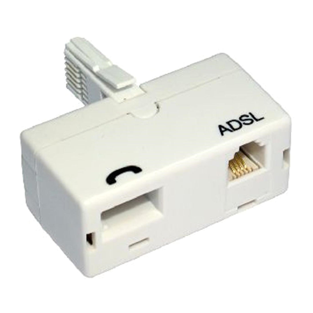 Target BT800 | ADSL microfilter adapter | BT male to BT female and RJ11 female