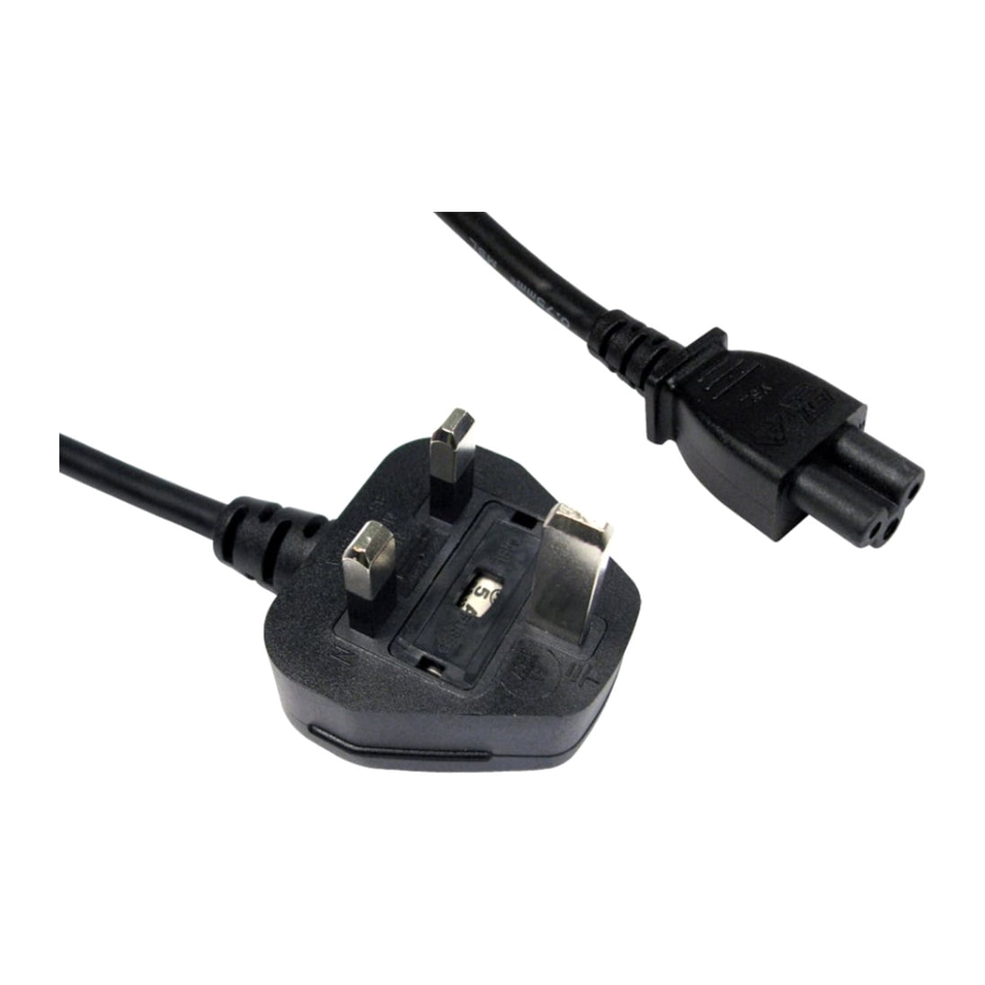 Target RB-290 | Mains power cable | UK plug to IEC C5 | 1.8 m | Black