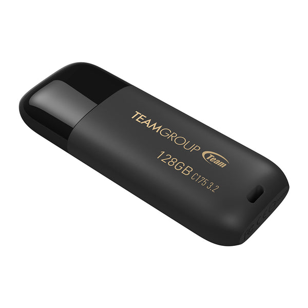 Team C175 | USB flash drive | USB 3.2 | 128GB, black