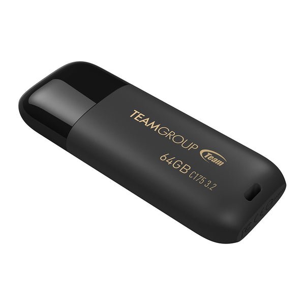 TEAM C175 | USB flash drive | USB 3.2 Gen 1 | 64GB | Black
