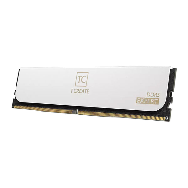 TEAMGROUP T-CREATE | RAM kit | 48GB (2x24GB) 6400MT/s CL32 | White