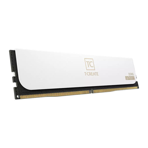 TEAMGROUP T-CREATE | RAM kit | 48GB (2x24GB) 6400MT/s CL32 | White