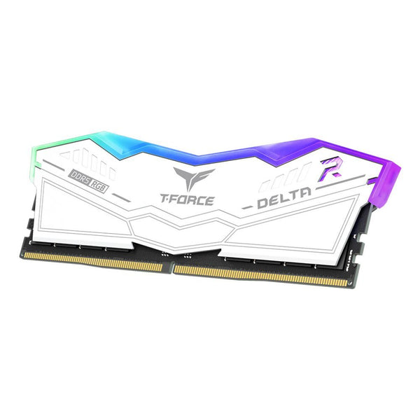 TEAM T-FORCE DELTA RGB | DDR5 memory kit | 32GB 8000MHz CL38 | White