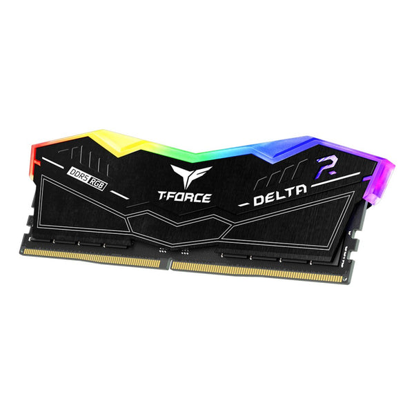 TEAM T-FORCE DELTA RGB | 64GB DDR5 RAM | 6400 MT/s CL30 | Black