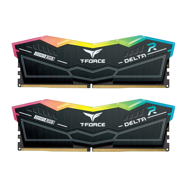 TEAM T-FORCE DELTA RGB | DDR5 RAM | 64GB 6400MT/s | Black