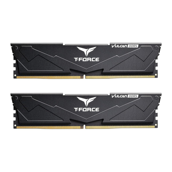 TEAM T-FORCE VULCAN | DDR5 RAM kit | 32GB 6400MT/s CL40 | Black